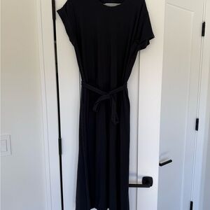 La Ligne Andie Midi Dress with Belt